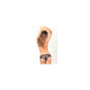 Panty ouvert Dots et dentelle 